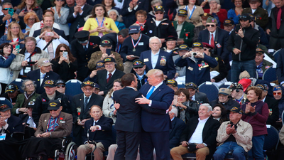 Trump en Normandía: "Nuestro vínculo es irrompible"