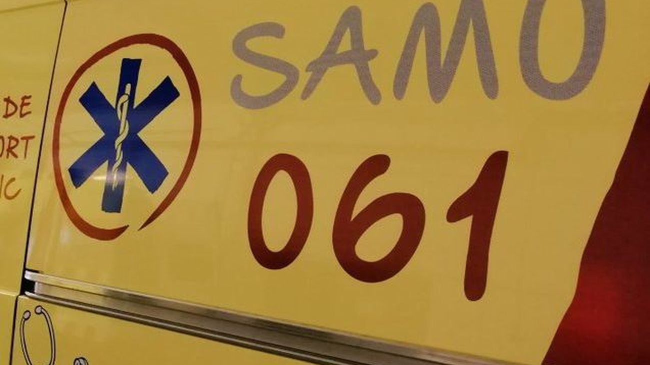 Ambulancia del Samu 061 de las Islas Baleares
