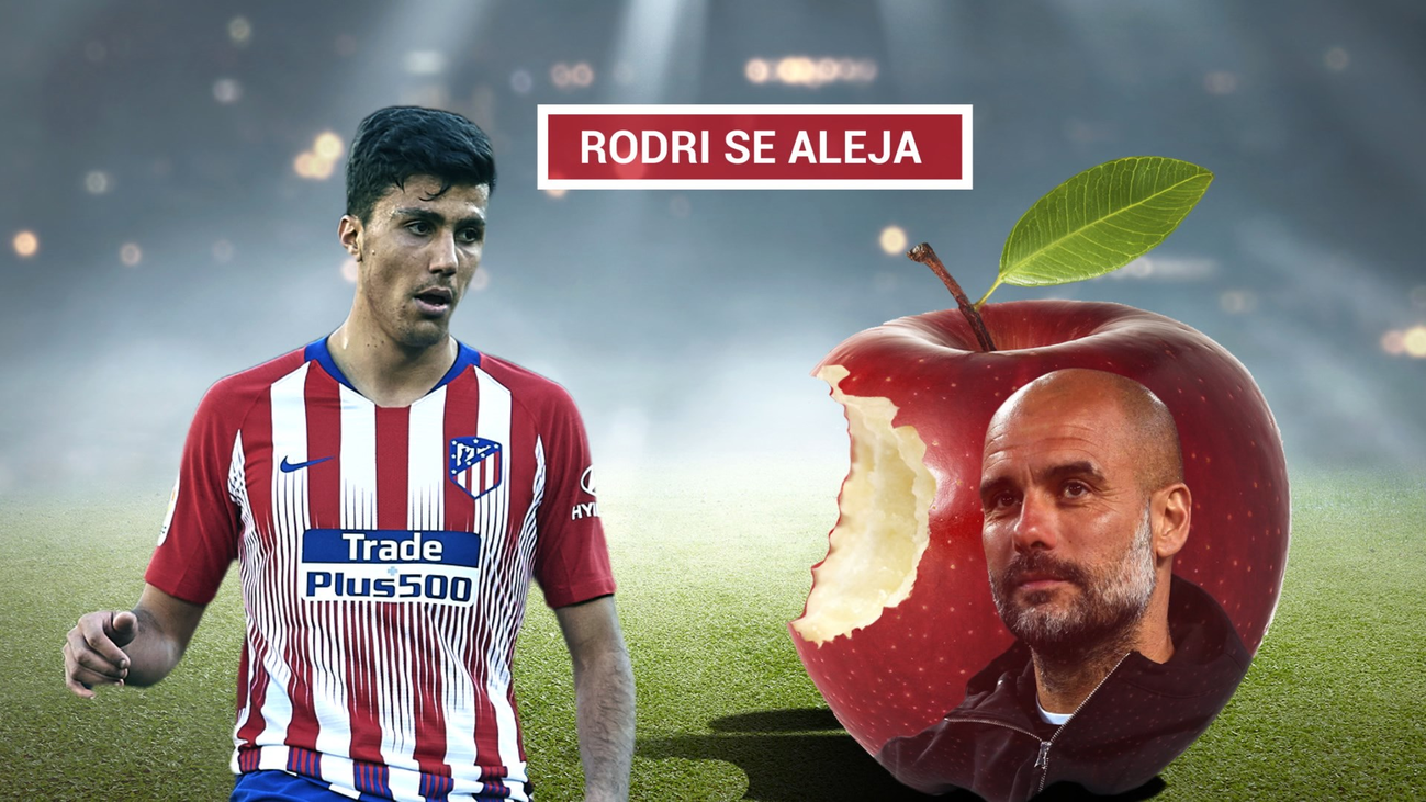 Rodri se aleja del Atlético de Madrid