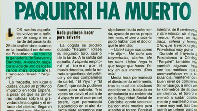 La muerte de Paquirri  rompe  a Isabel Pantoja