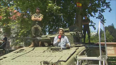 Madrid Río acoge una exposición de material militar este fin de semana