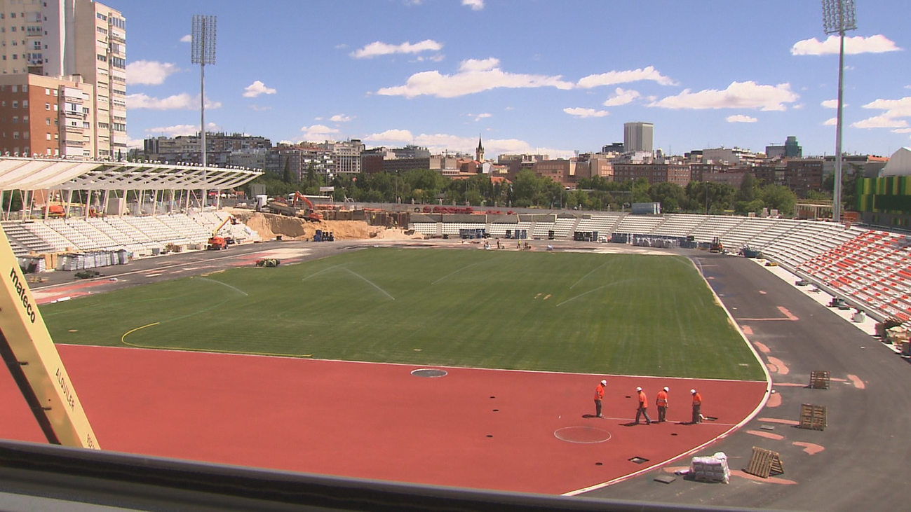 El estadio de Vallehermoso encara la cuenta atrás