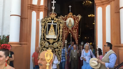 Las cinco Hermandades Filiales de Madrid peregrinan a un Rocío centenario