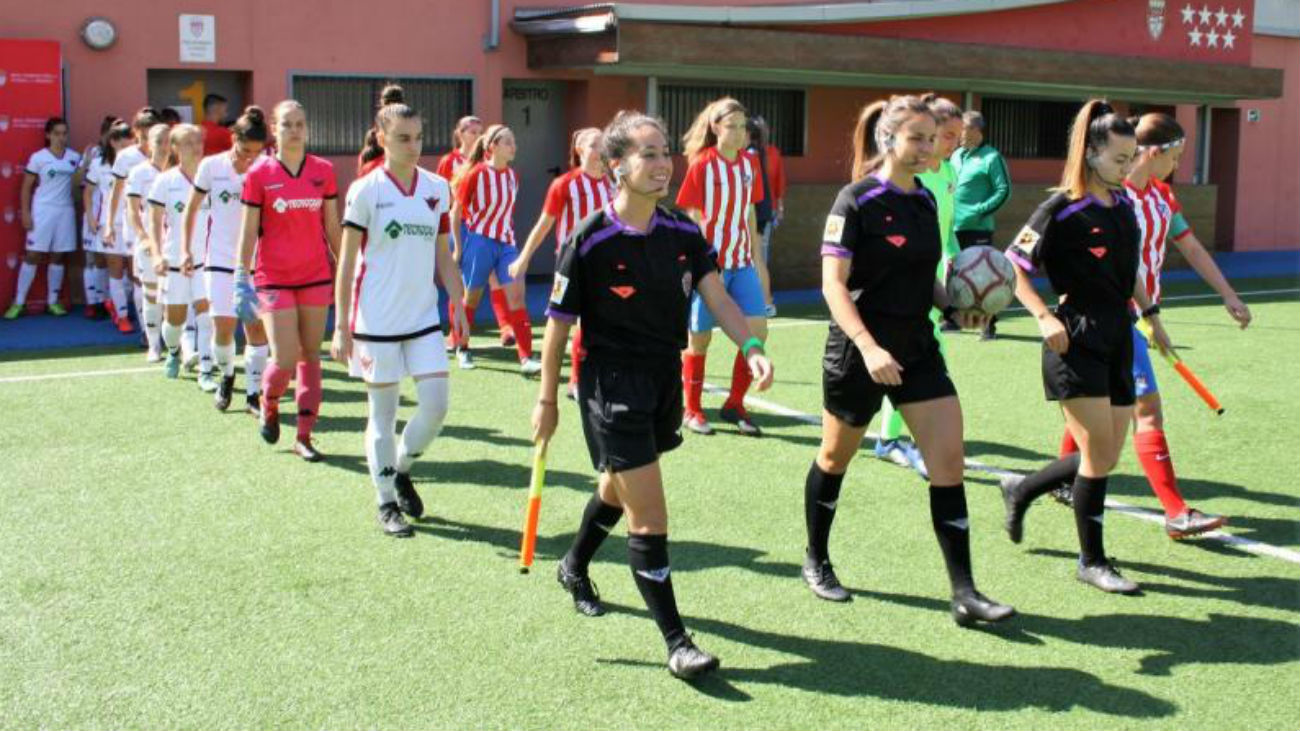 Resumen del Atlético Femenino-CD Tacón (1-4)