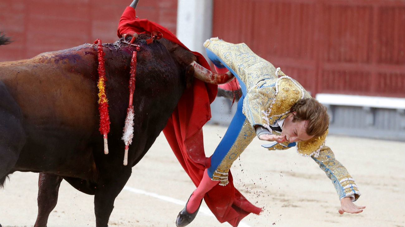 Román, intervenido de una cornada de pronóstico "muy grave"
