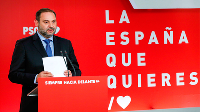 "Un gobierno con Podemos no facilitaría la investidura", sostiene Ábalos