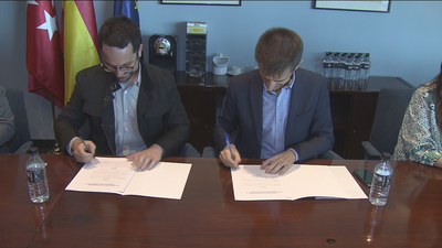 Telemadrid suscribe un convenio con la Red Española de Inmigración y ayuda al Refugiado