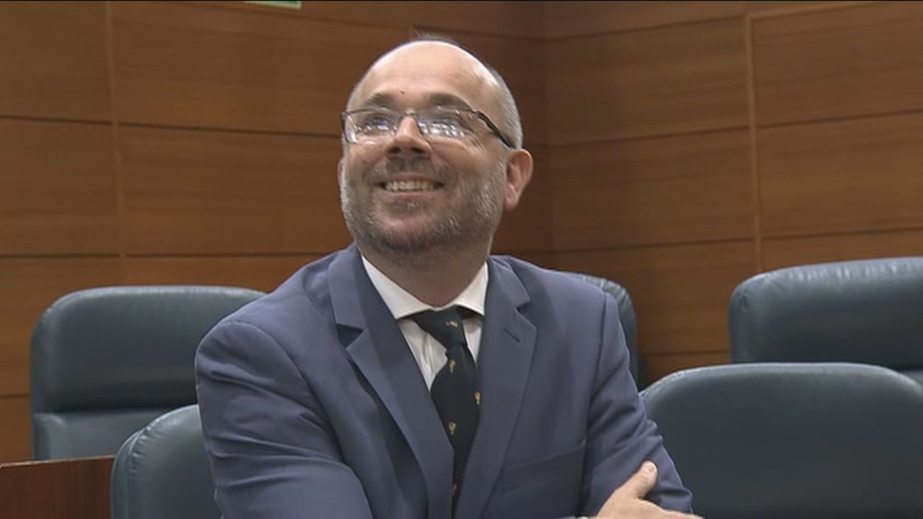 Juan Trinidad, presidente de la Asamblea de Madrid