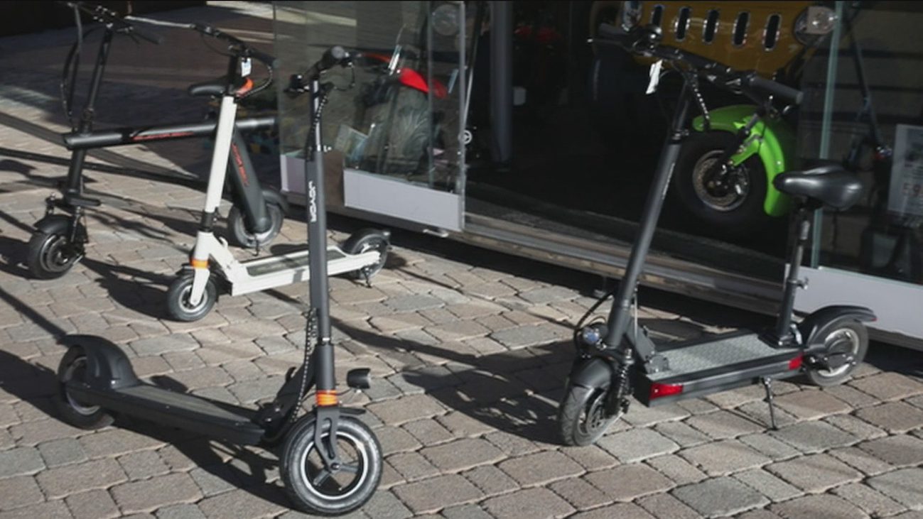 Oleada de robos de patinetes eléctricos en Madrid