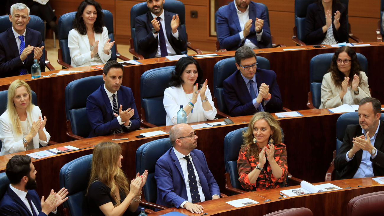 PP, Cs y Vox logran la mayoría de la Mesa de la Asamblea de Madrid