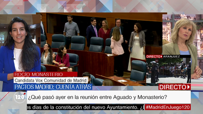 Monasterio: “PP y Cs no pueden hacer un cordón sanitario a Vox cuando necesitan sus votos”