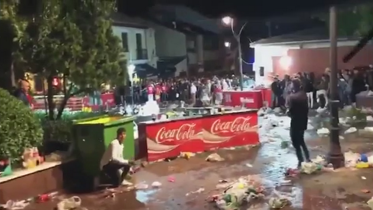 Así roban móviles en las Fiestas de Getafe