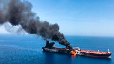 El ataque a dos buques cisterna dispara la tensión en el Golfo Pérsico