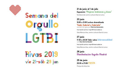 Arranca la semana del Orgullo LTGBI de Rivas