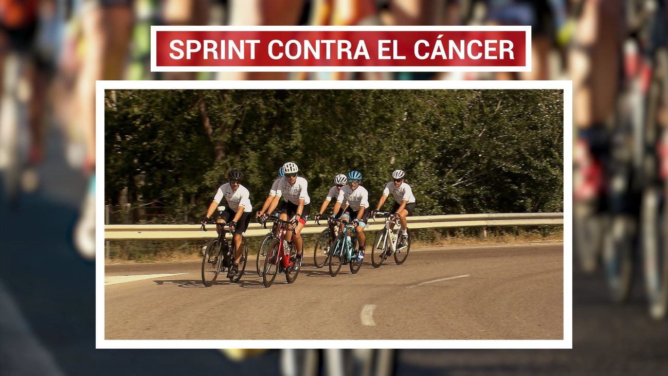 En bici de Madrid a Compostela por el cáncer infantil