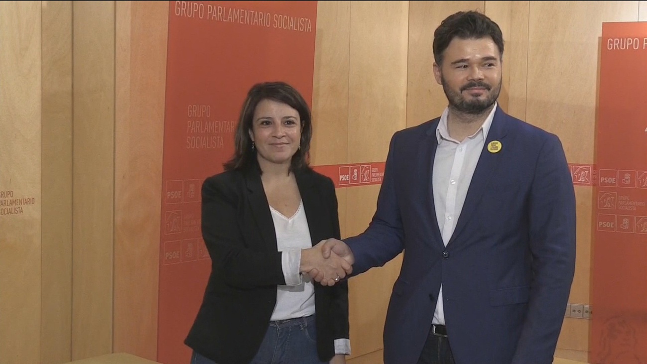 PSOE pide a ERC y JxCat que no bloqueen la investidura de Sánchez