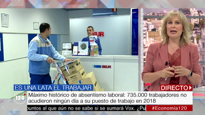 Récord histórico de absentismo laboral: 753.000 trabajadores no acudieron en todo el año