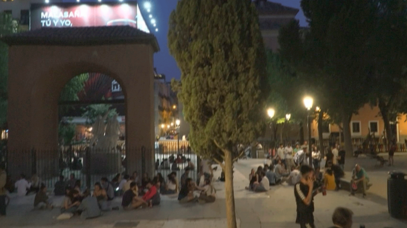 Venta ilegal de alcohol en las calles de Madrid