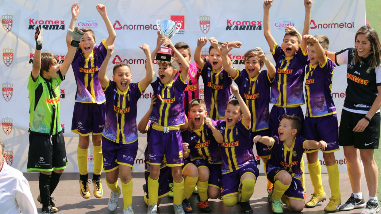 Prebenjamines, el futuro del fútbol de Madrid
