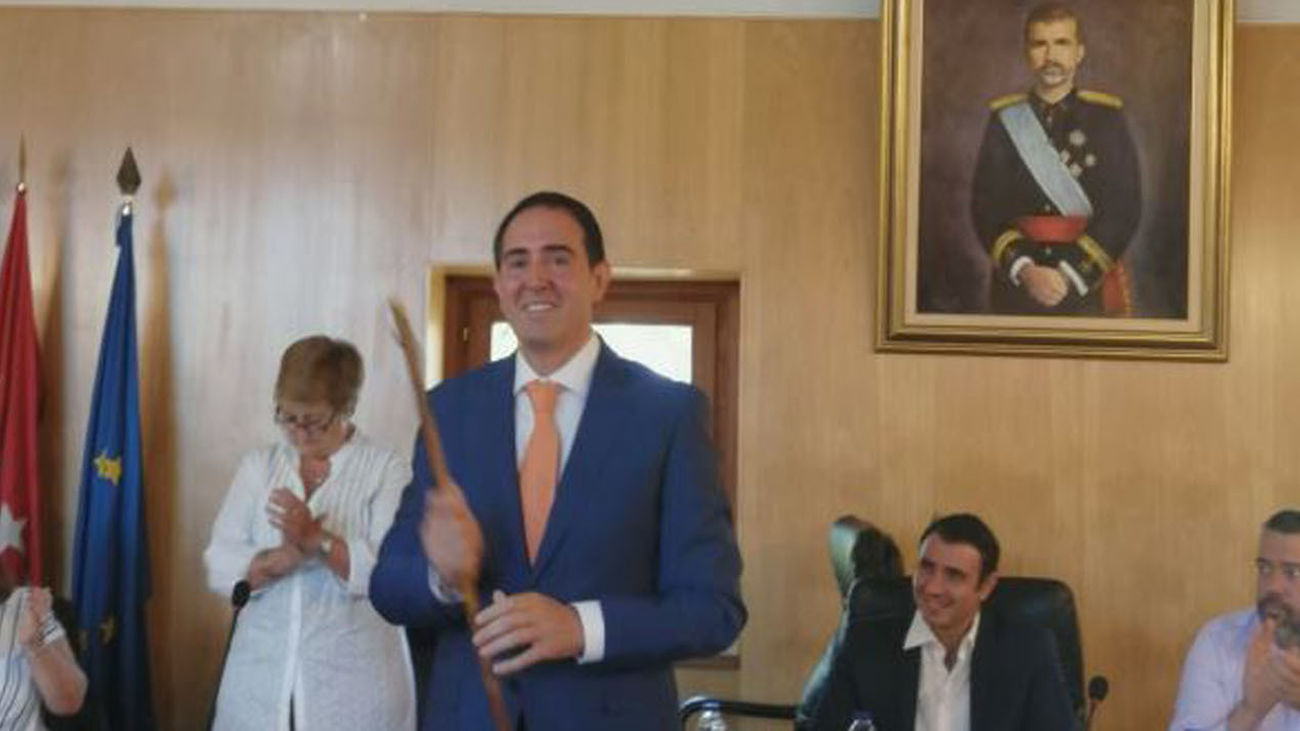 Fernando Casado (Ciudadanos) ha renovado su cargo como alcalde de Robledo de Chavela