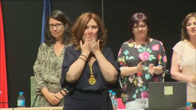 La socialista Natalia de Andrés, nueva alcaldesa de Alcorcón