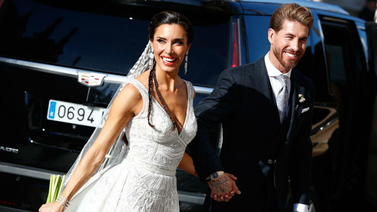 La boda del año entre Sergio Ramos y Pilar Rubio