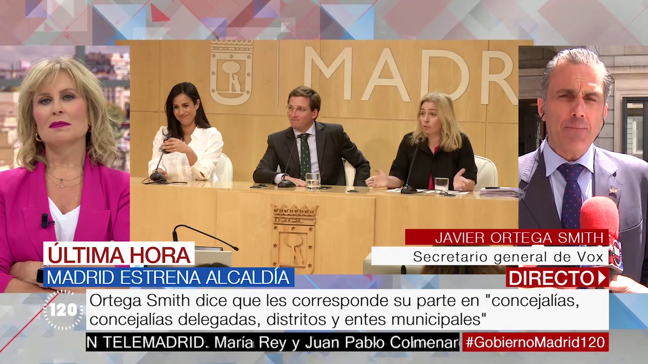 Ortega Smith advierte de “consecuencias tristísimas” si Vox no obtiene concejalías