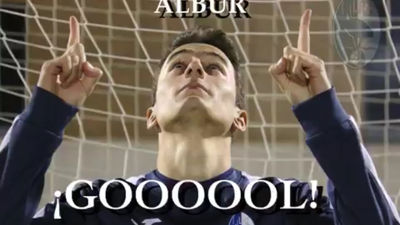 Así fue el gol de Albur, de Las Rozas, al Logroñés