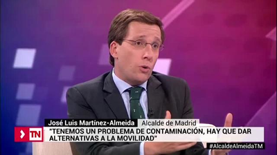 Martínez-Almeida: "Tenemos un problema de contaminación y hay que dar alternativas a la movilidad"