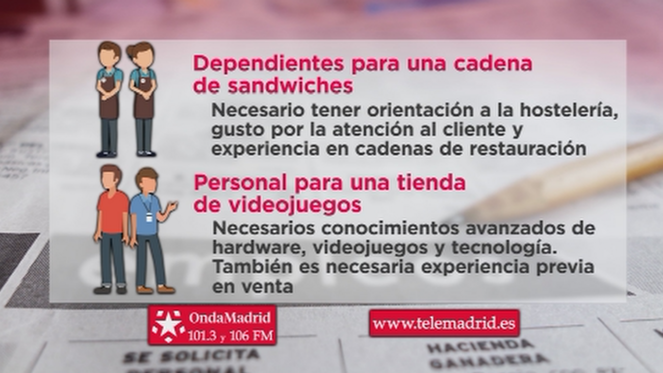 Se buscan mozos de almacén para trabajar en Rivas