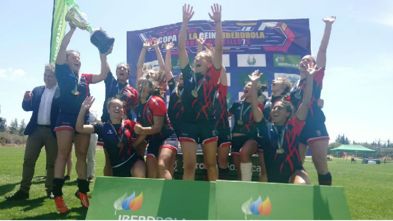 Majadahonda levanta su tercera Copa de la Reina de rugby