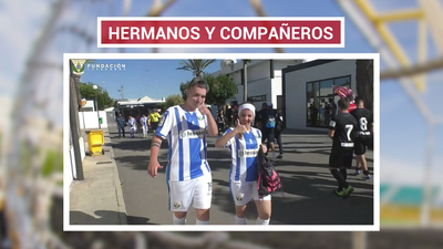 Mireya y Rubén, hermanos en el Leganés Genuine