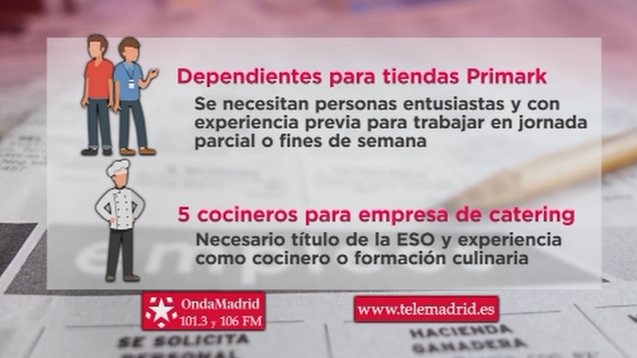 Primark busca dependientes para trabajar en Arroyomolinos, Carabanchel y Torrejón de Ardoz