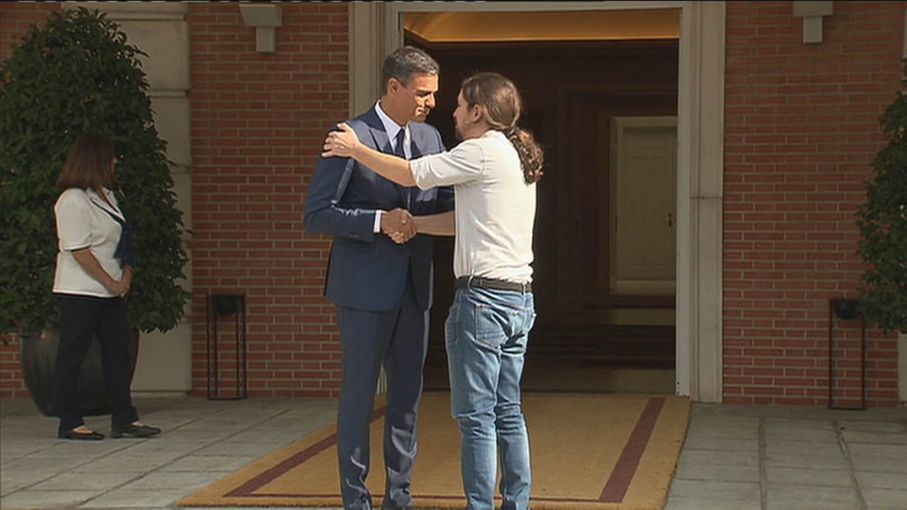 Sánchez e Iglesias, en "posiciones muy alejadas” tras reunirse ayer en Moncloa