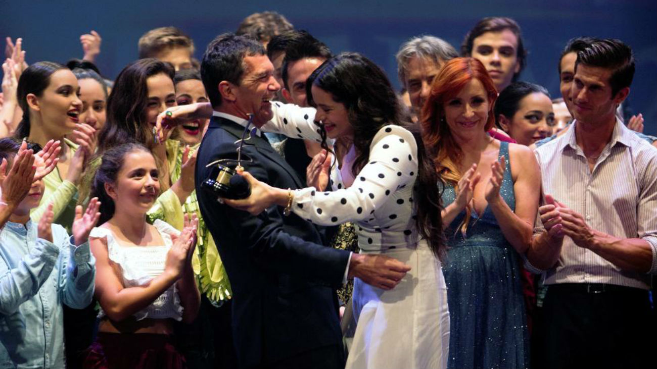 Antonio Banderas y Rosalía