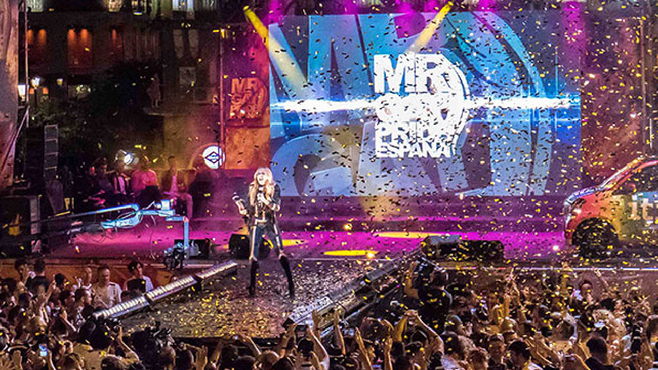 Concierto en las fiestas LGTBI de Madrid