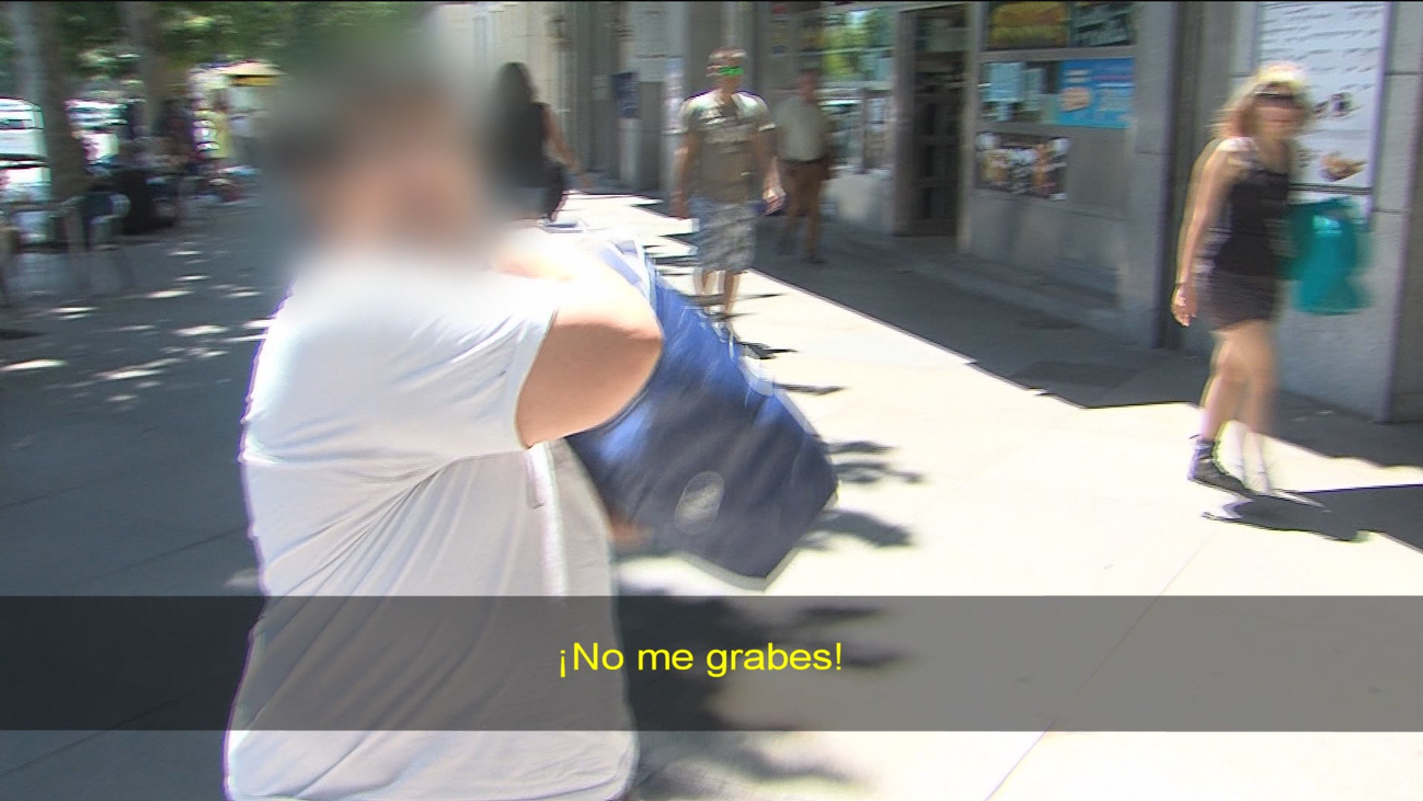 Descubierto 'in fraganti' un estafador de una ONG en Atocha