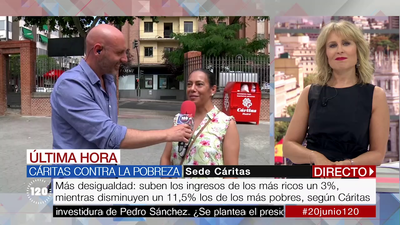 Casi 120.000 madrileños han sido atendidos por Cáritas en 2018