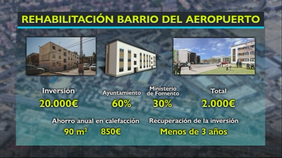 Convierten varios edificios de Barajas en energía renovable