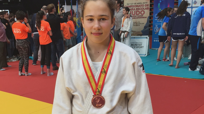 Paola Giralda, una judoca con mucho futuro