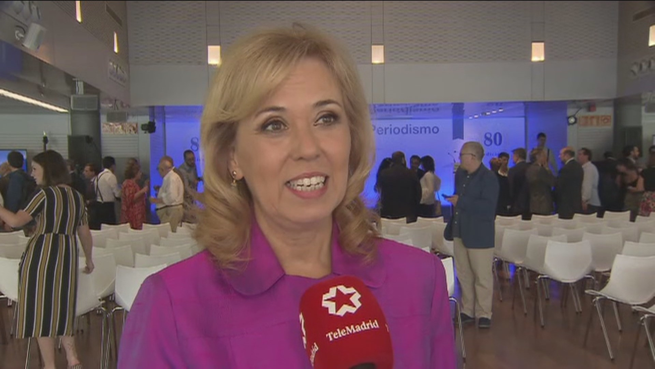 María José Escalera, periodista de Telemadrid, premiada por la APM