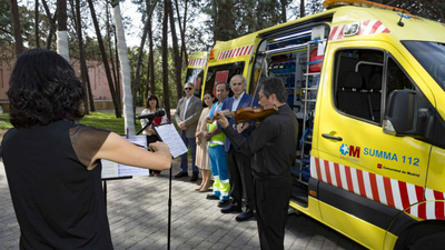 Las nuevas UVIs móviles del Summa 112 en Madrid pondrán música clásica a los pacientes