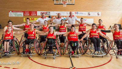 Abraham Carrión, desea que llegue el europeo de baloncesto en silla de ruedas