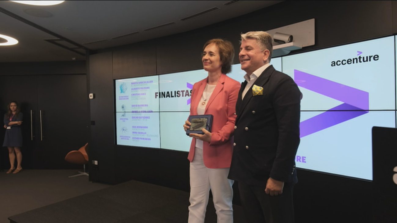 Inmaculada López Vadillo, periodista de Telemadrid, finalista en los premios Accenture