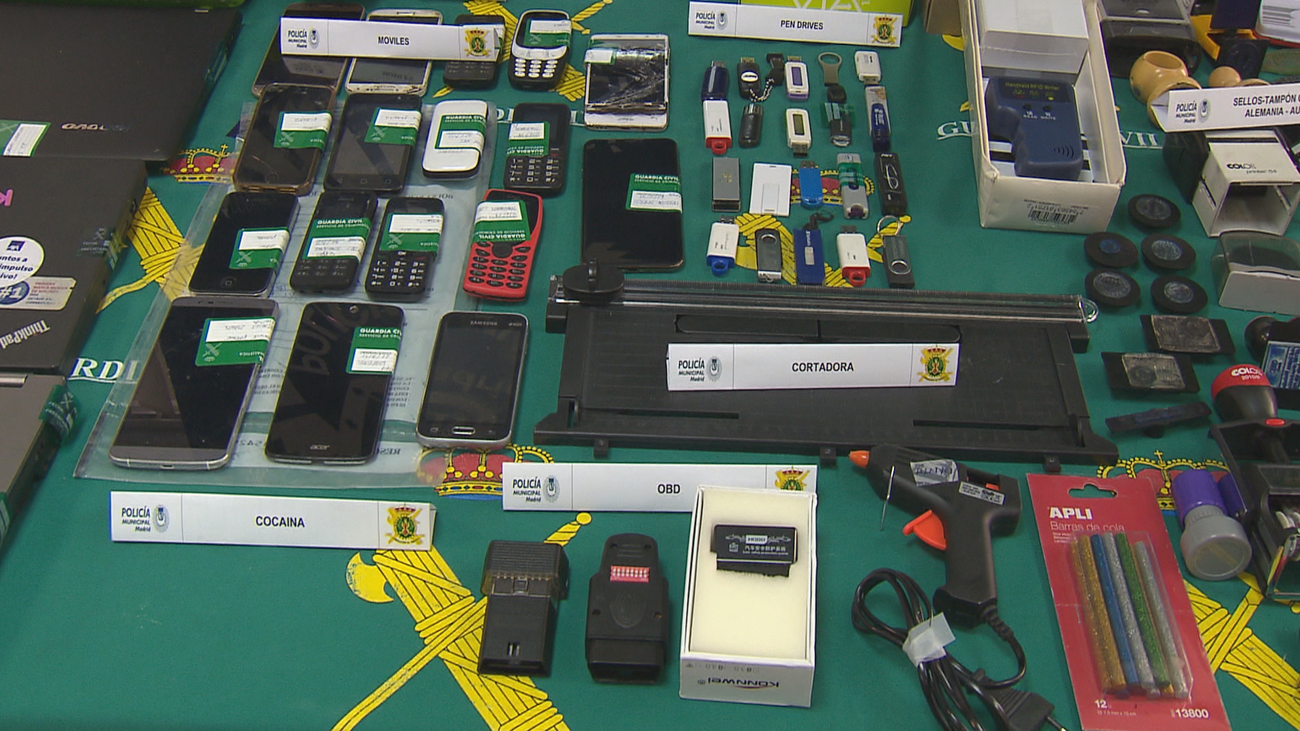 Cae una banda de ladrones de coches que empleaban las últimas tecnologías digitales