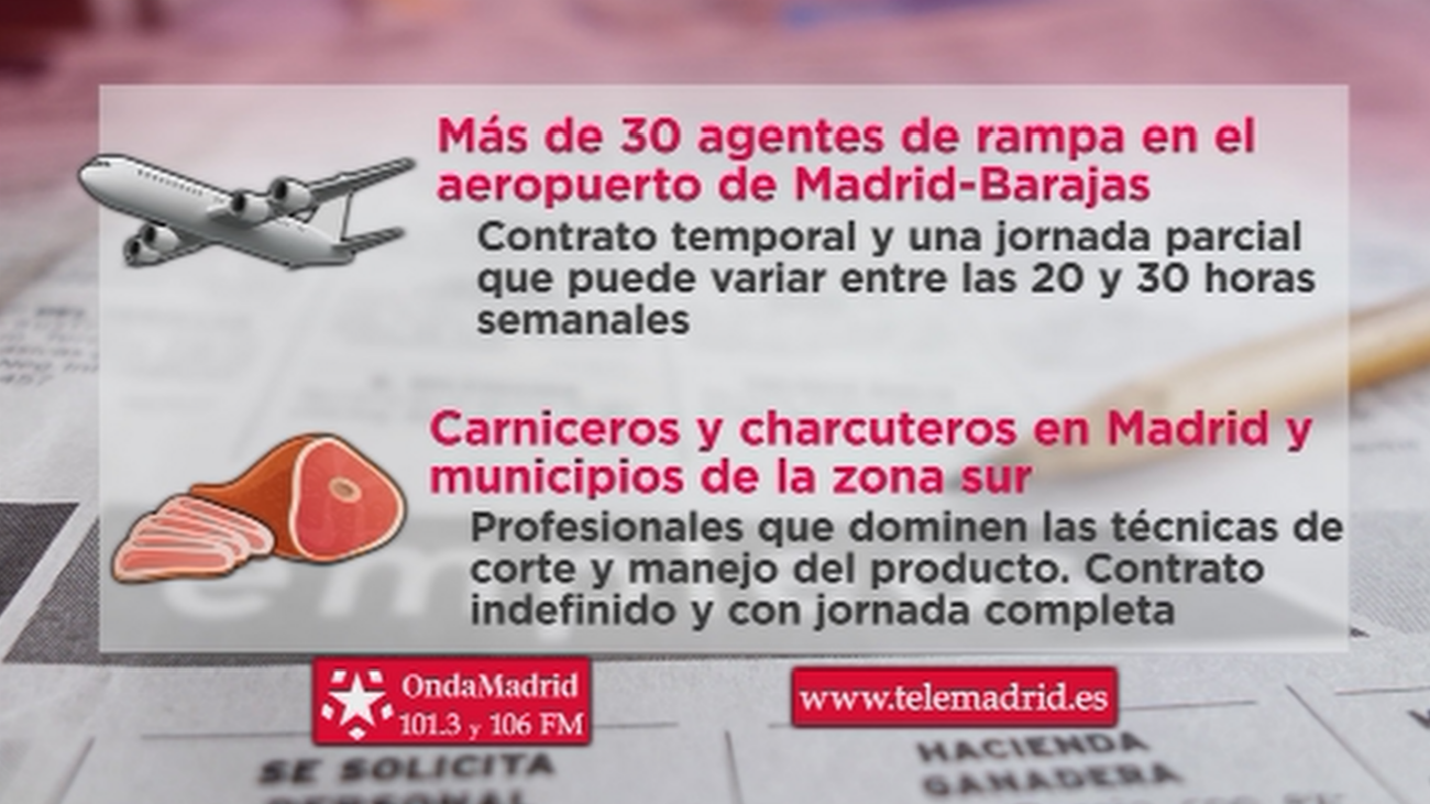 Se sigue buscando personal para trabajar en el Aeropuerto de Barajas