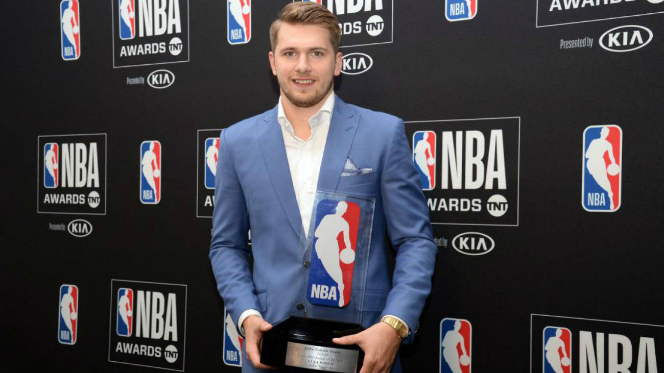 Doncic, 'Novato del Año' de la NBA