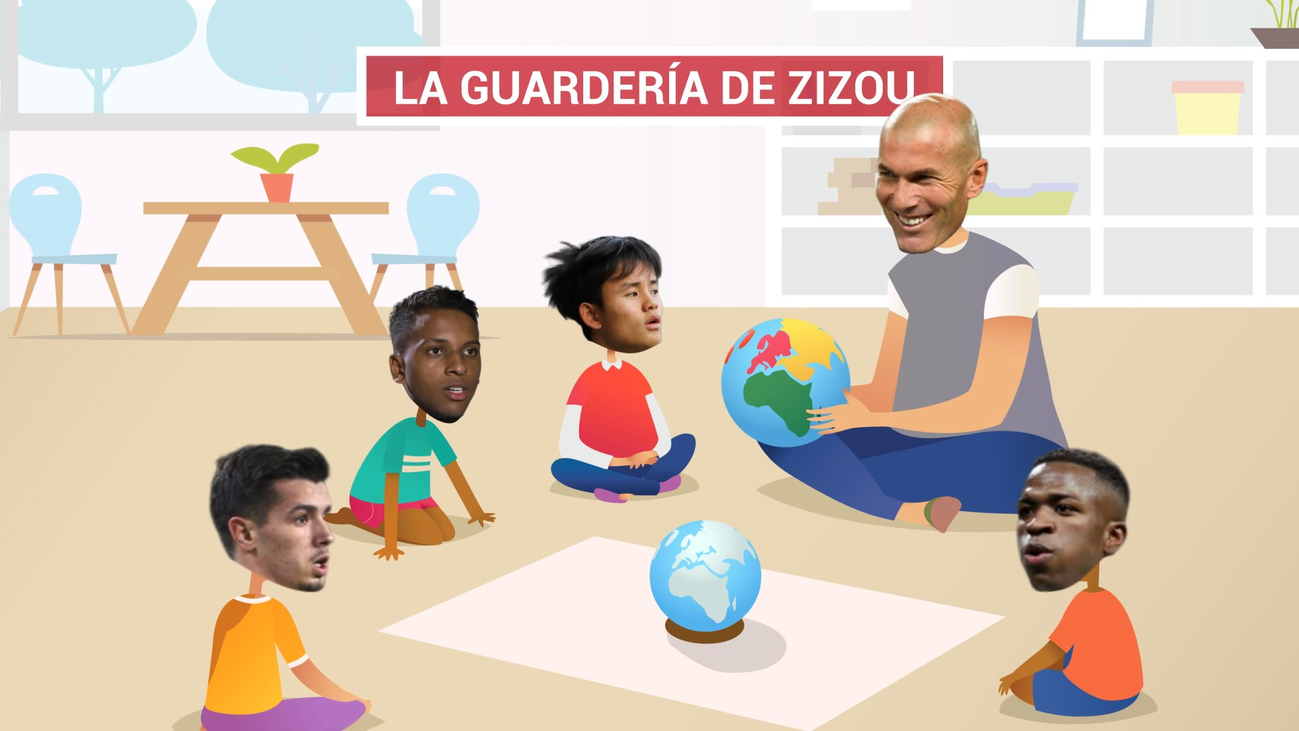 Kubo, Rodrygo, Brahim y Vinícius, los benjamines blancos