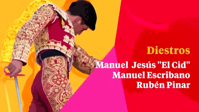 La despedida de El Cid y la reaparición de Escribano ante 'victorinos', este sábado en Telemadrid