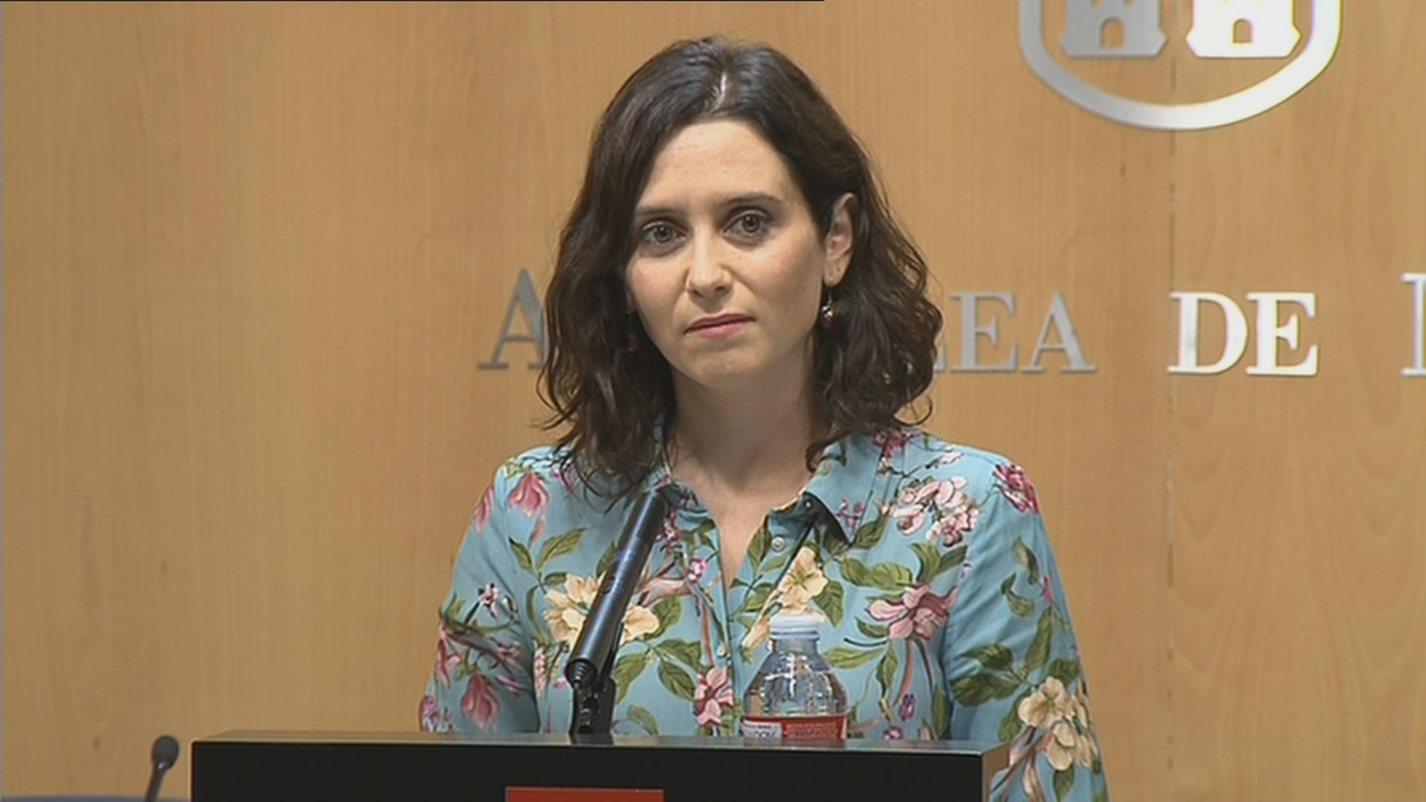 Isabel Díaz Ayuso: "Buscamos el acuerdo y poner ya fecha al debate de investidura"